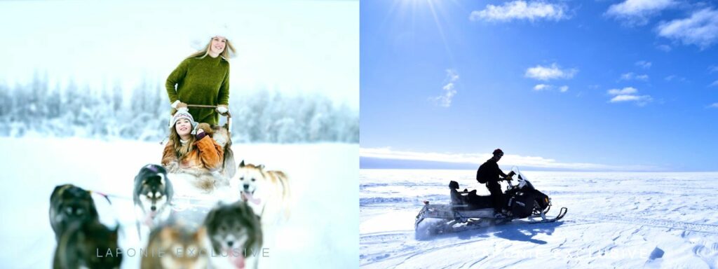 voyages Laponie Finlande 2025 2026 tout compris multi activités et safaris raids motoneige
